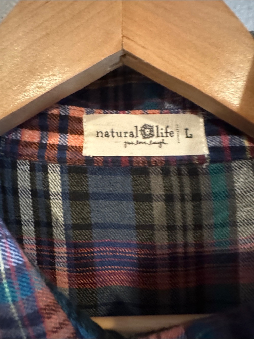 Plaid Tiered Button-Front Midi Dress in Multicolor - Picture 2 of 5